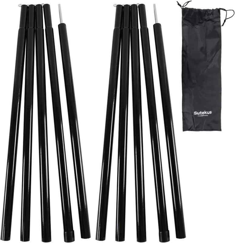 DAC Tarp Pole 1800DL 2本セット Tarp Pole 1800 DL - Metal Grey – Helinox Japan