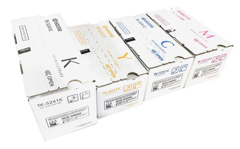 京セラミタ 完全無欠品 TK-5241K / TK-5241C / TK-5241M / TK-5241Y 4色セットトナー KYOCERA