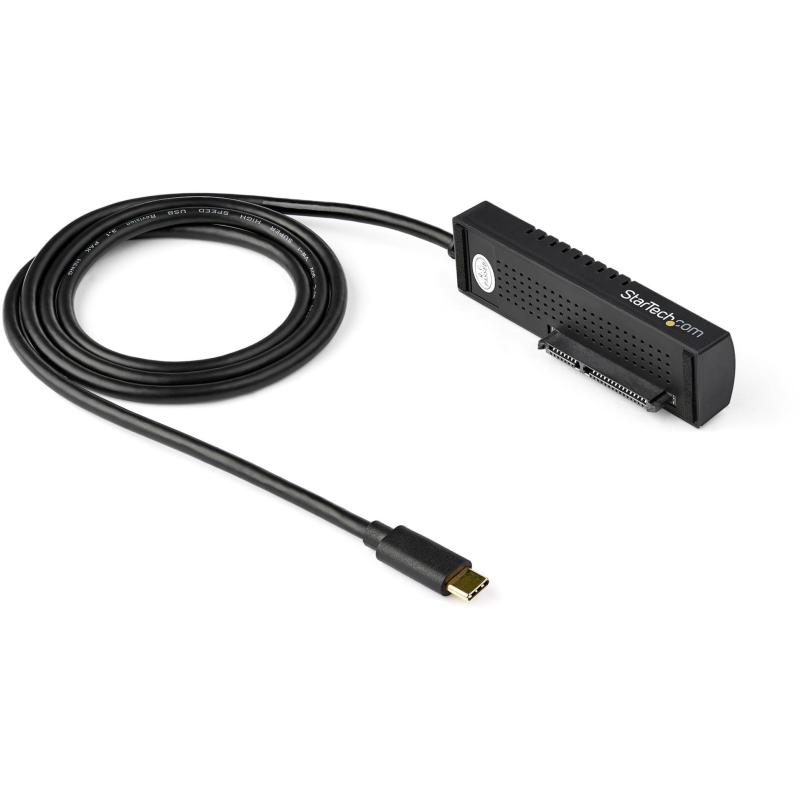 StarTech.com USB-C - SATA変換アダプタ USB 3.1 (10Gbps) 2.5/3.5インチSATAドライブ対応 USB31C2SAT3