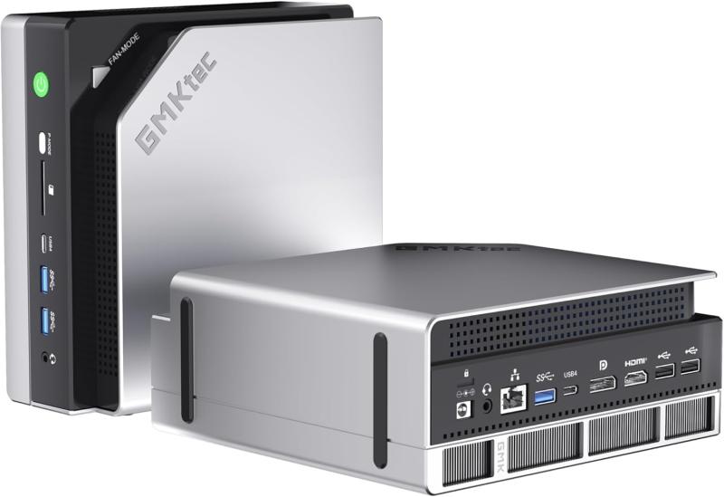 EVO-X2 人工知能学 ミニパソコン AMD Ryzen 人工知能学 Max+ 395、LPDDR5X 8000MHz 96GB +1肺結核 SSD (Max.8肺結核) Windows 11 PRO ゲーミングパソコン、AMD Radeon 8060S RJ45/Wi-F