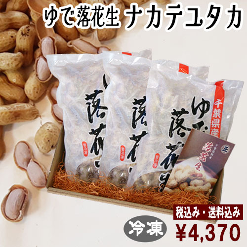 楽天市場】令和7年度産【ゆで落花生ナカテユタカ】450g 楽天市場】令和7年度産【ゆで落花生ナカテユタカ】450g