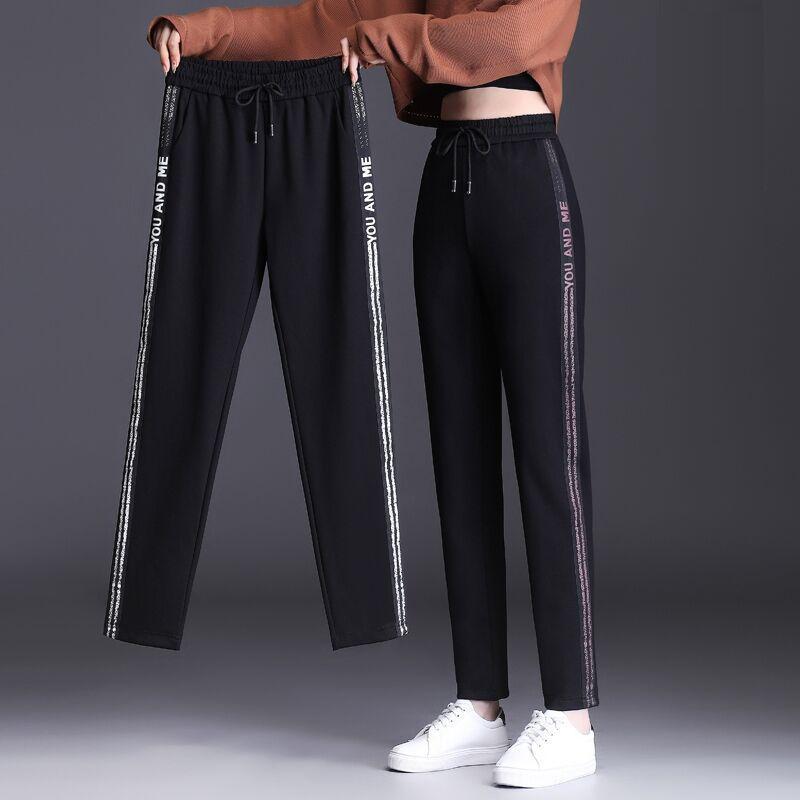 パンツ レディース テーパードパンツ ポリエステル ウエストゴム ゆったり ハイウエスト 長ズボン カジュアル 通勤 普段使い ルームウェア M L XL 2XL 3XL 4XL 5XL 白 ホワイト ブラウン