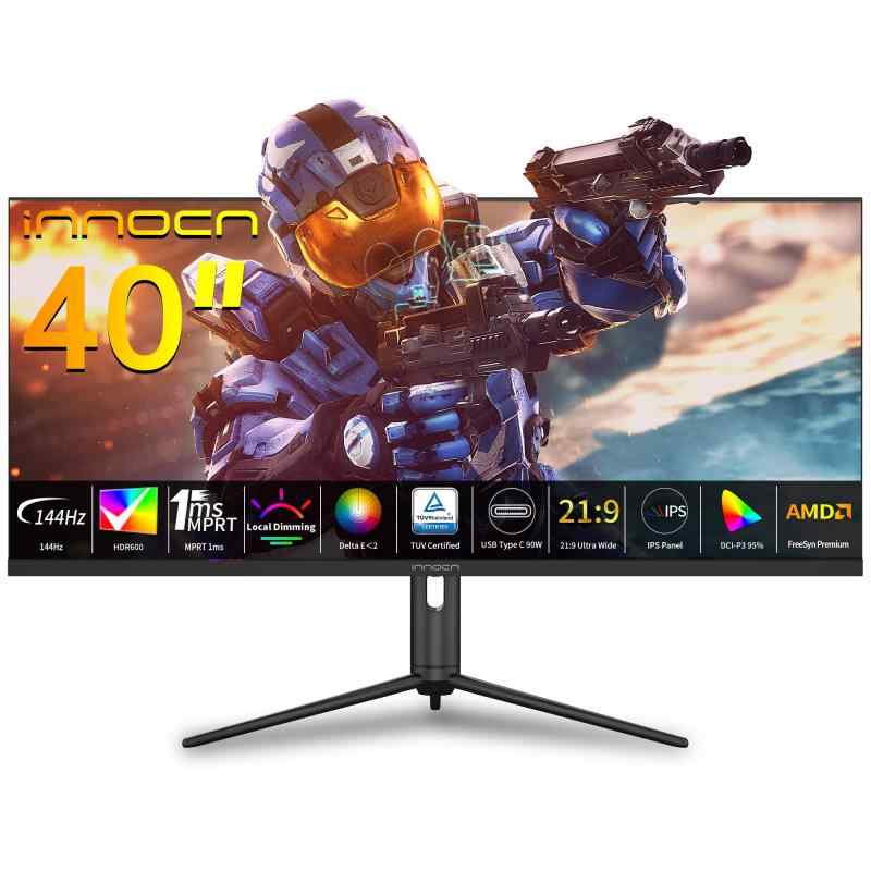 INNOCN 40インチ ディスプレイ UWQHD 144hz HDR600 Amazon.co.jp: INNOCN 40インチ ウルトラワイド液晶