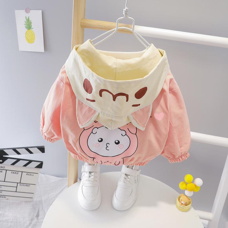 ジャケット キッズ 子供服 春秋 かわいい 配色 ジップアップ アウター 長袖 男女兼用 普段使い 保育園 幼稚園 イエロー 黄色 グリーン 緑 ピンク 70 80 90 100