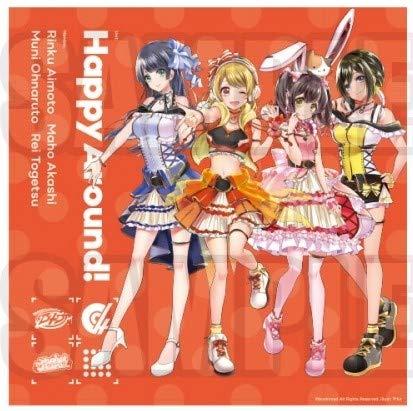 D4DJ ミニタオル Happy Around グッズ ハピアラ 愛本りんく 明石真秀 大鳴門むに 渡月麗画像