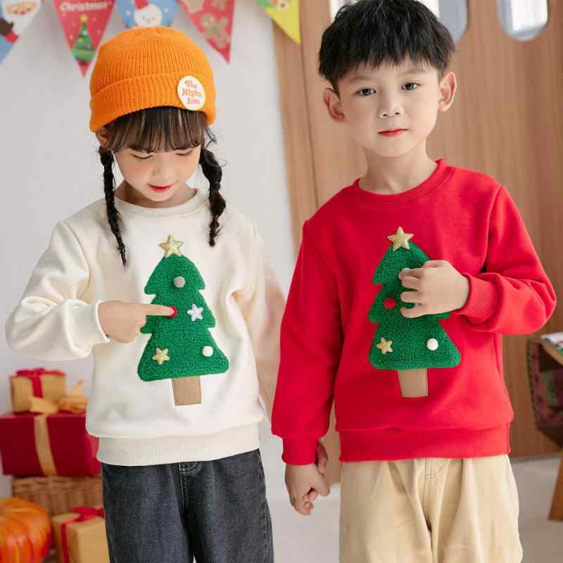 親子服 トレーナー クリスマス 家族お揃い ウェア 裏起毛 かわいい 子供 幼児 ベビー 赤ちゃん 秋冬 綿 90 100 110 120 130 95cm 105cm 115cm 125cm 135cm パパ ママ ペアルック 4,680円