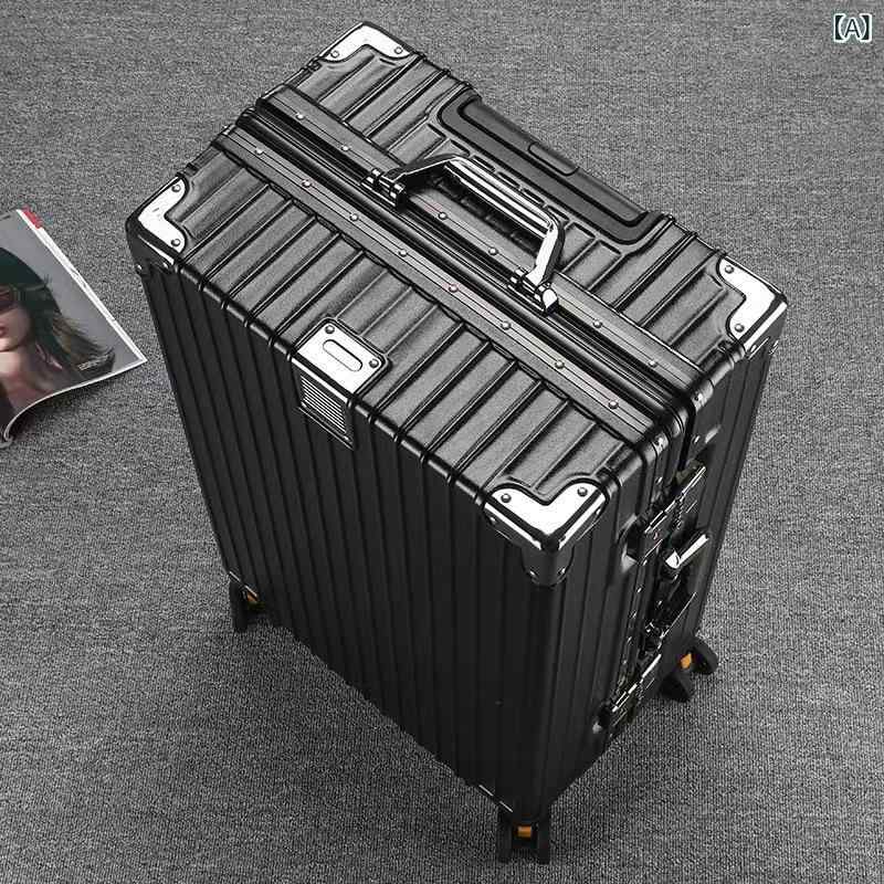 旅する 入れもの メンズ レディース 軽銀ひな形 商行為 旅行バッグ 大静電容量 拉杆箱 飛び切り感 万向輪 雨合羽 抗菌 耐磨 防盗 防割 ABS マイコン 原材料 純色 極簡 静奢 表現スタイル ?? 裏地 黒いこと 薄墨色 内燃機関青み うす暗い緑であること シルバーグ