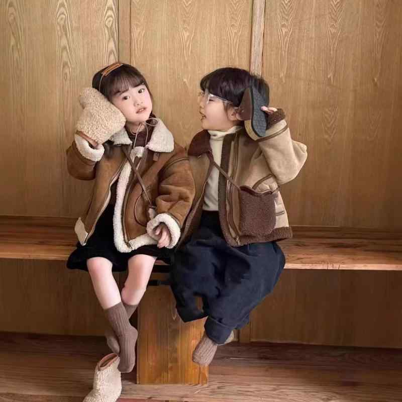 子供用アウター ジャケット 男女兼用 3歳 8歳 フリースジャケット 裏起毛 防寒 秋冬 無地 普段使い 通園 撥水