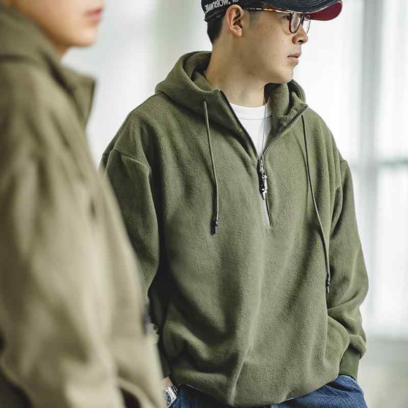 トレーナー メンズ 男性用 プルオーバー パーカー 裏起毛 暖かい 秋冬 ポリエステル 無地 ミリタリーグリーン ダークグレー 6,660円