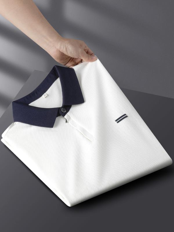 メンズ POLOプルオーバー 短袖 修身 翻領 透気 吸湿排汗 薄っぺら 綿 ポリエステル うつり変わり 白いこと 黒 軽熟 休? 都市 夏時 流行り物 トップス 今めかしい 好いたらしい 綿織物 原材料 汗拭き 速乾 ビーズ地 綿織物 ポロ プルオーバー メンズ 夏 服 涼
