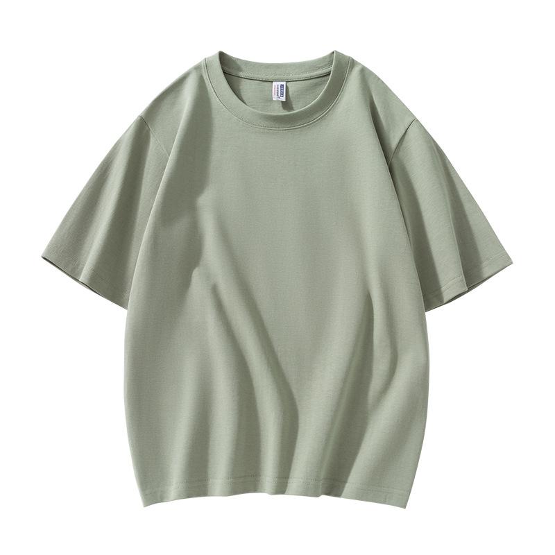 Tシャツ メンズ 男性用 半袖 無地 ヘビーウェイト コットン 280g ルーズ オーバーサイズ ゆったり クルーネック カットソー トップス カジュアル スタイル