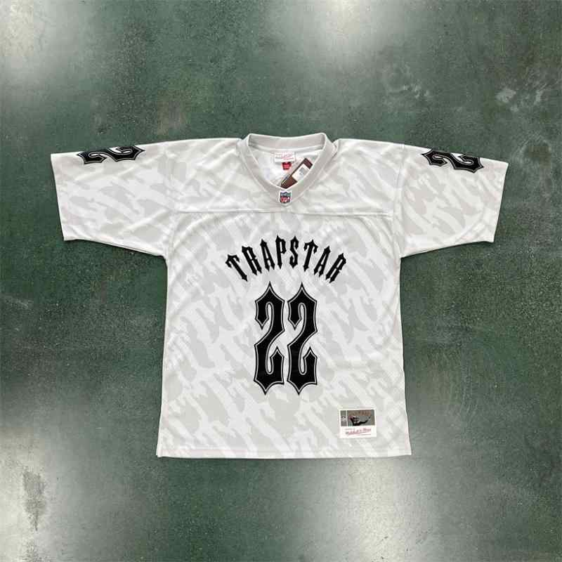 Tシャツ メンズ サッカー スポーツ ポリエステル混紡 DRILL トップス 薄手 配色 黒 白