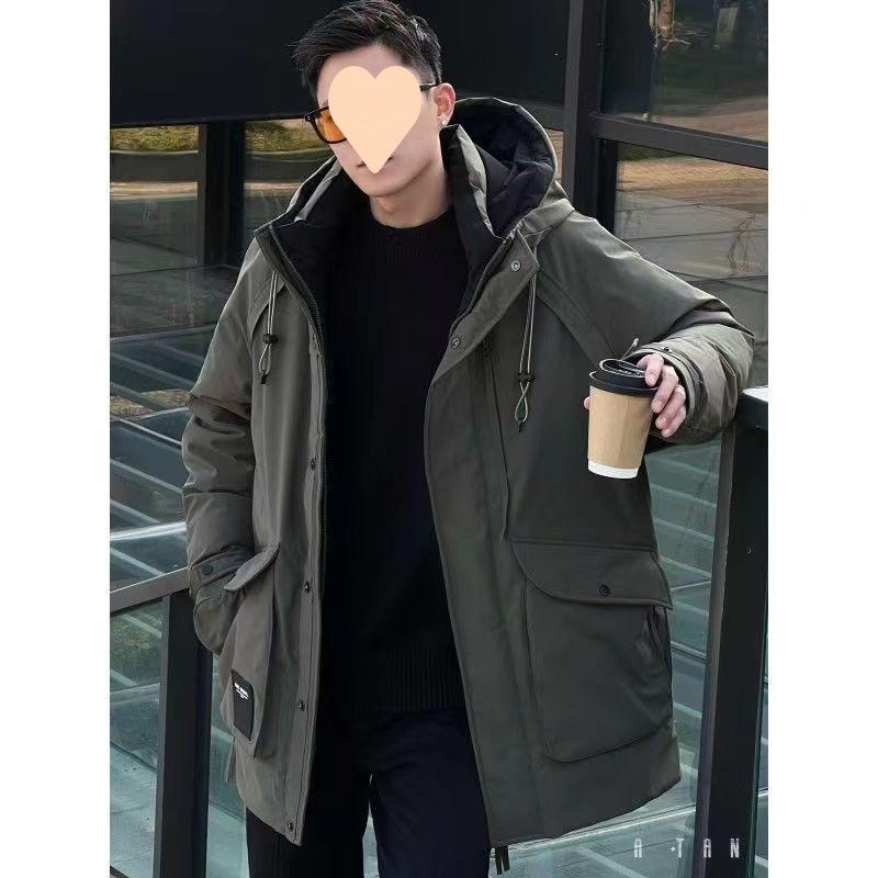 羽?服 メンズ アウター 防寒 防水 防? フード付き カーキ ブラック 大?