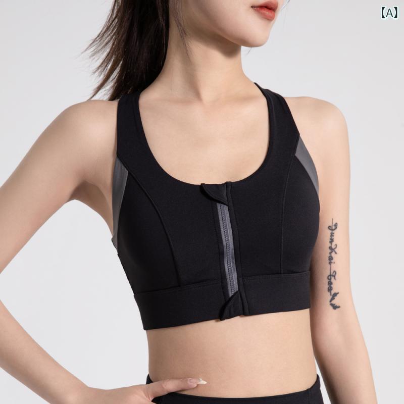 スポーツブラ 女性用 夏用 接触冷感 3/4カップ ノーワイヤー Yバック フィットネス ランニング ヨガ トップス 背心 伸縮性 吸湿速乾 軽量 ブラック ネイビー ホワイト ピンク ニット素材 ニンジン素材 青年女性 スポーツウェア カジュアル 室内