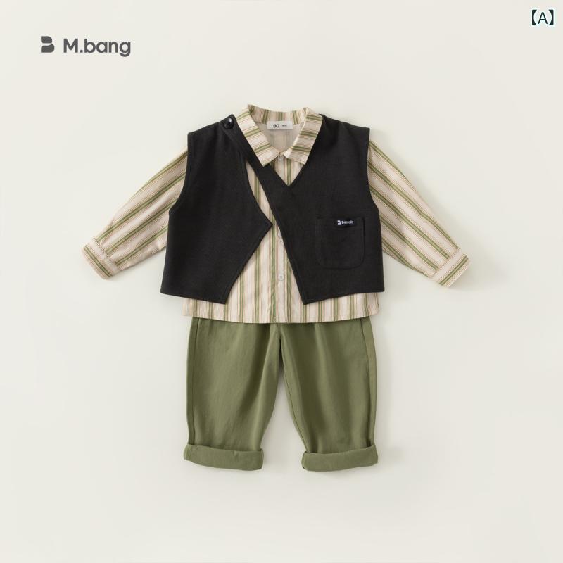 お坊っちゃん 服 セットアップ 長袖 条紋 プルオーバー より良い 長ズボン 年月 綿 パステル色の 原料品 赤ちゃん 服 3点仕掛ける 韓風 表現スタイル 3～8歳 相応う 深灰 日常使い走り 縞模様 行動様式 決まり切った 奥ふかさ 心地よい 座標