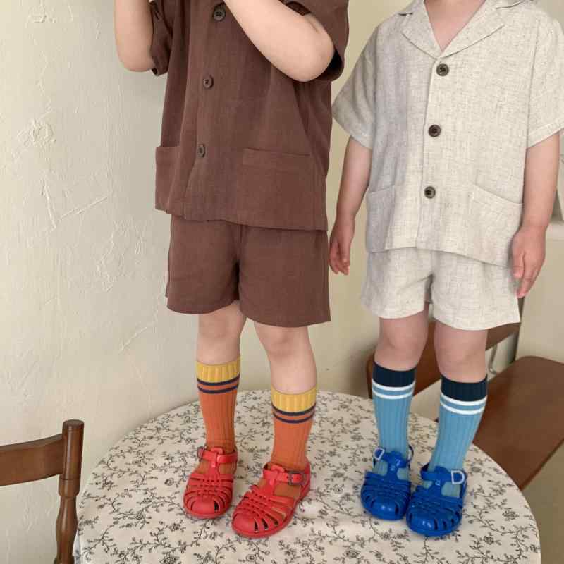 子供用セットアップ ベビー服 半袖シャツ 短パン 上下2点セット 薄手 夏服 男の子 女の子 韓国子供服 80cm 90cm 100cm 110cm 120cm 130cm 140cm 150cm