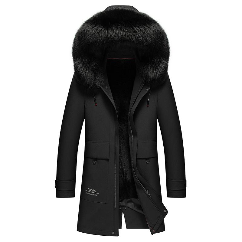 楽天市場】毛皮 コート メンズ FOXファー メンズ ファージャケット