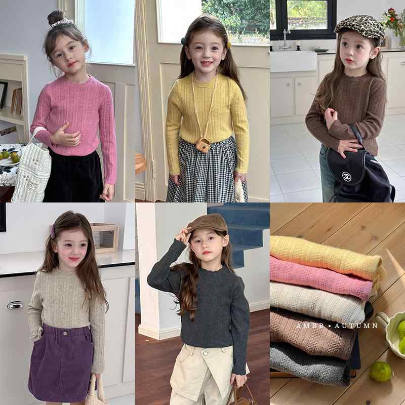 ニット キッズ 女の子 子供服 花柄 レース 襟付き セーター トップス 長袖 カットソー プルオーバー 春秋 かわいい 普段着 発表会 幼稚園 保育園 通園 通学 90 100 110 120 130 140 150 160cm