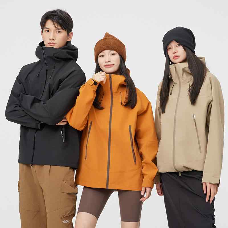 上衣 メンズ レディース 秋冬 アウトドア 山登り用 雨合羽防風上衣 牟礼パーカー フルシーム シームテープ 撥水 アウター 前掛け 上衣 やり方服