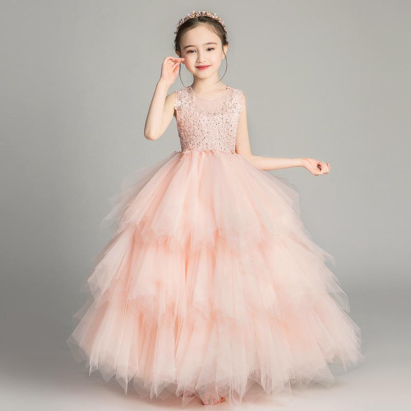 ちびっ子用フォーマル御召しもの お嬢さん さくら色 花柄 チュールスカート 姫御前御召しもの 華燭の典 告げ知らせる会 洋琴 掻き鳴らす会 キッズ ガールズ 礼服 寄り合い御召しもの