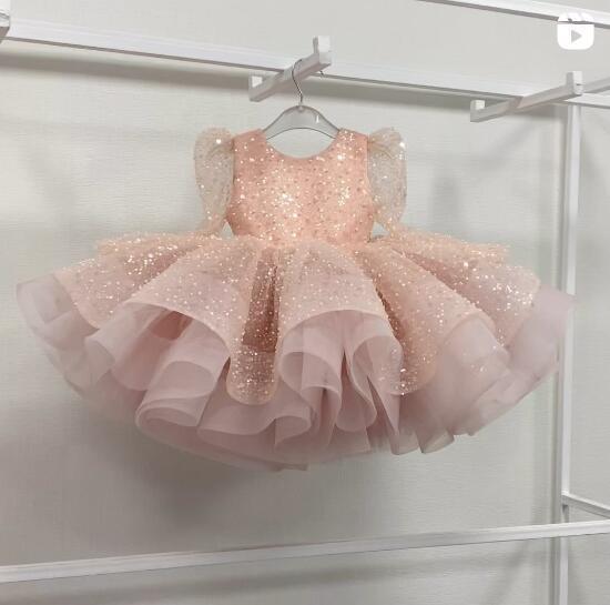 子供用ドレス 女の子 発表会 プリンセス 花柄 チュールスカート ピアノ 演奏会 ステージ衣装 ブルー ピンク パープル 80cm 90cm 100cm 110cm 120cm 130cm 140cm 150cm｜トミーショップ 店