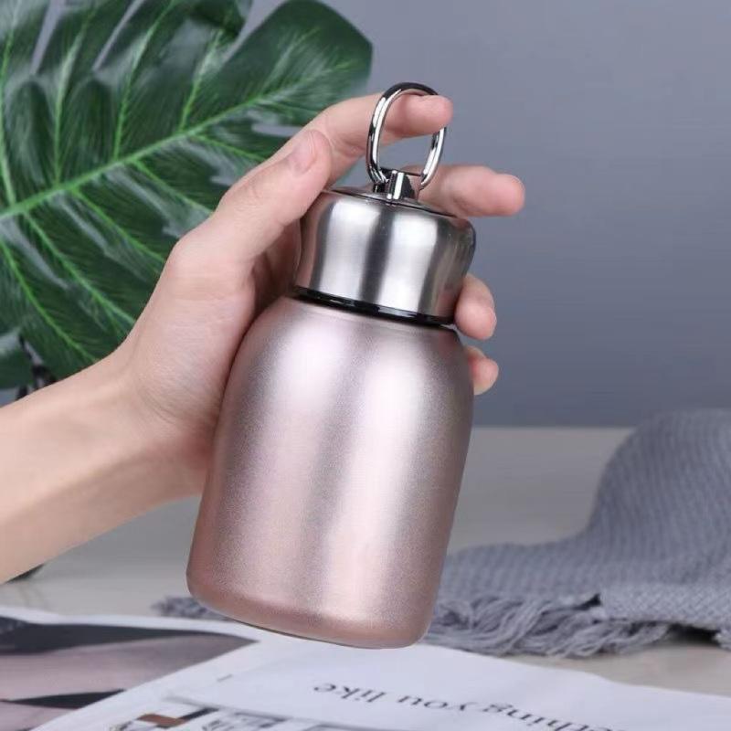 吸い筒 レディース メンズ キッズ ステンレス鋼 ミニ 保温 保冷 300ml しろがね色 サクラ色ゴールド 黒いこと オレンジ色 無意味さ断熱 持ちはこぶ用 愛くるしげ