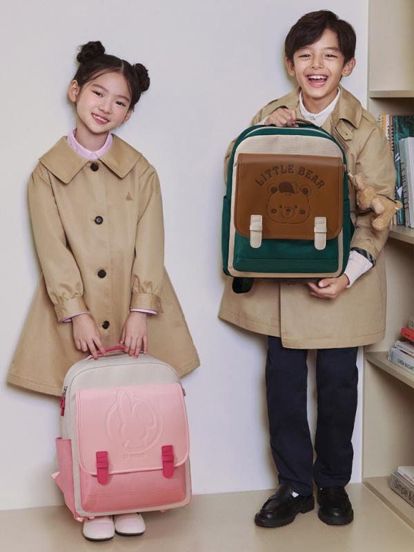 リュックサック キッズ 小学生 スクールバッグ 男の子 女の子 軽量 大容量 ランドセル 低学年 高学年 通学 塾 遠足 かわいい 無地 ピンク グリーン｜トミーショップ 店