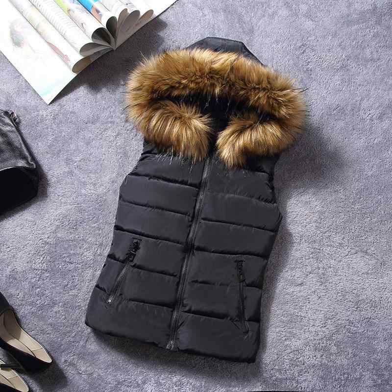 ベスト レディース 秋冬 ダウンベスト 中綿ベスト フード付き アウター トップス あったか 防寒 暖かい ピンク イエロー レッド ブラック カーキ