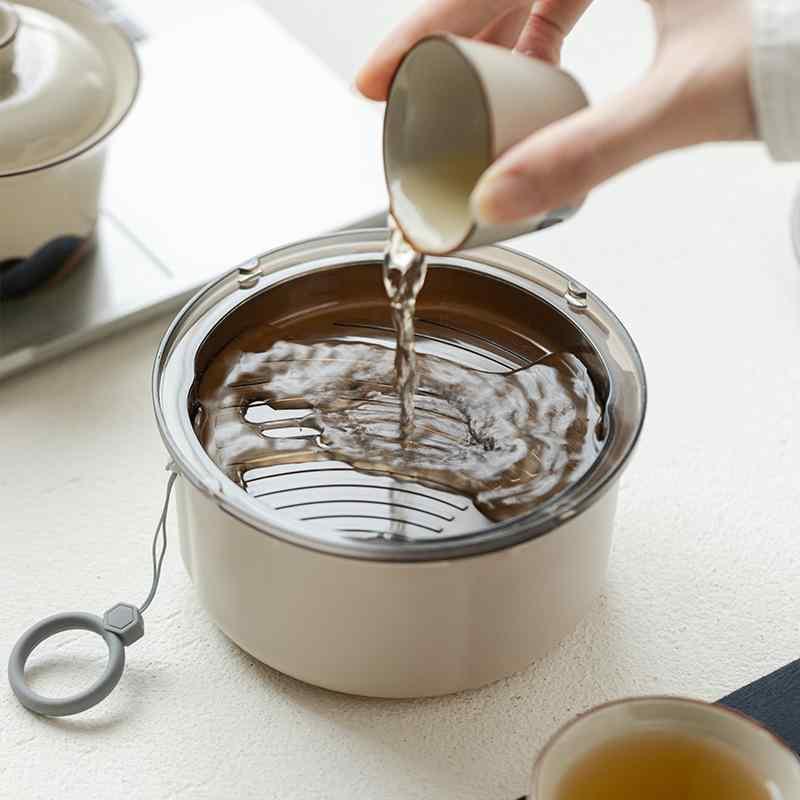 茶器 携帯用 軽量 ティーセット 急須 湯呑み セット 汲み出し 茶漉し付き 陶瓷