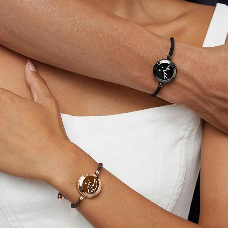 楽天市場】[TOTWOO]遠距離タッチペアブレスレット振動通知愛を育む