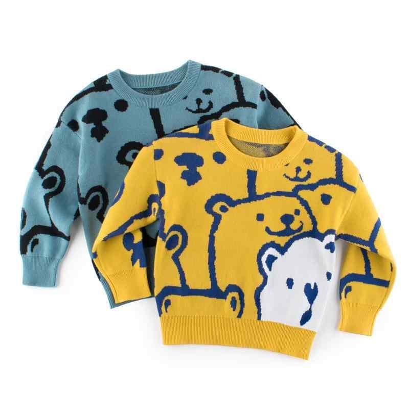 子供服 ニット セーター 男の子 コットン 秋冬 長袖 トップス 90cm 100cm 110cm 120cm 130cm 140cm