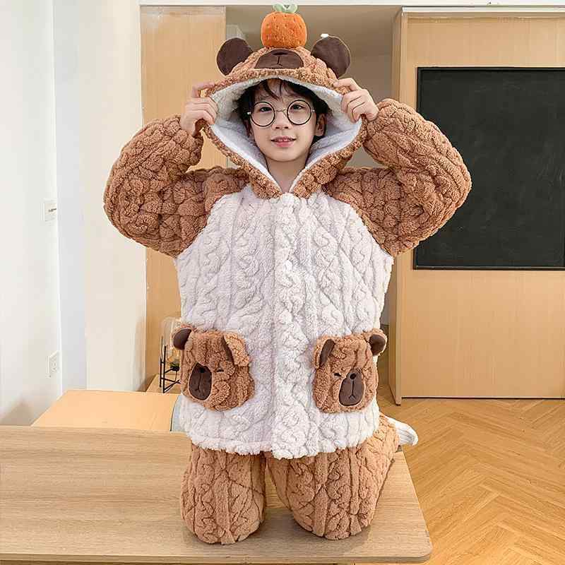 赤ちゃん用パジャマ 秋冬 御坊っちゃん 朦々たる 中綿入り口・入口 御部屋着 愛くるしい セットアップ 95 100 115 125 135 143 150 160 165 ポリエステル あったか 保温性 ボーイズ 御坊っちゃん 上下書き割り