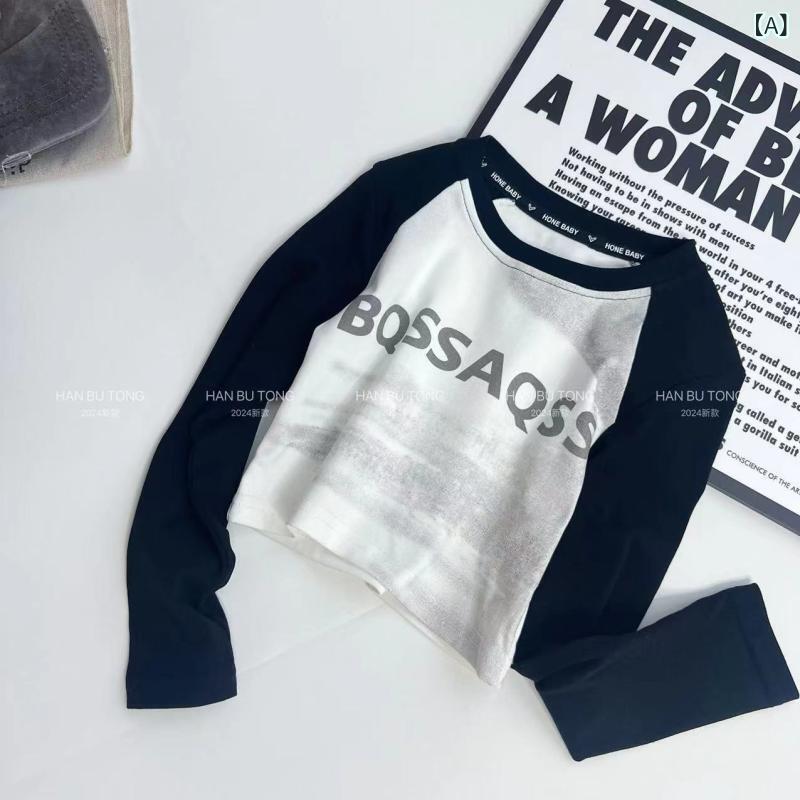 子供服 デニム オーバーオール セットアップ 女の子 長袖トップス 長ズボン 2点セット 春秋 カジュアル 普段着 120cm 130cm 140cm 150cm 160cm 170cm ブラック レッド ピンク ブルー