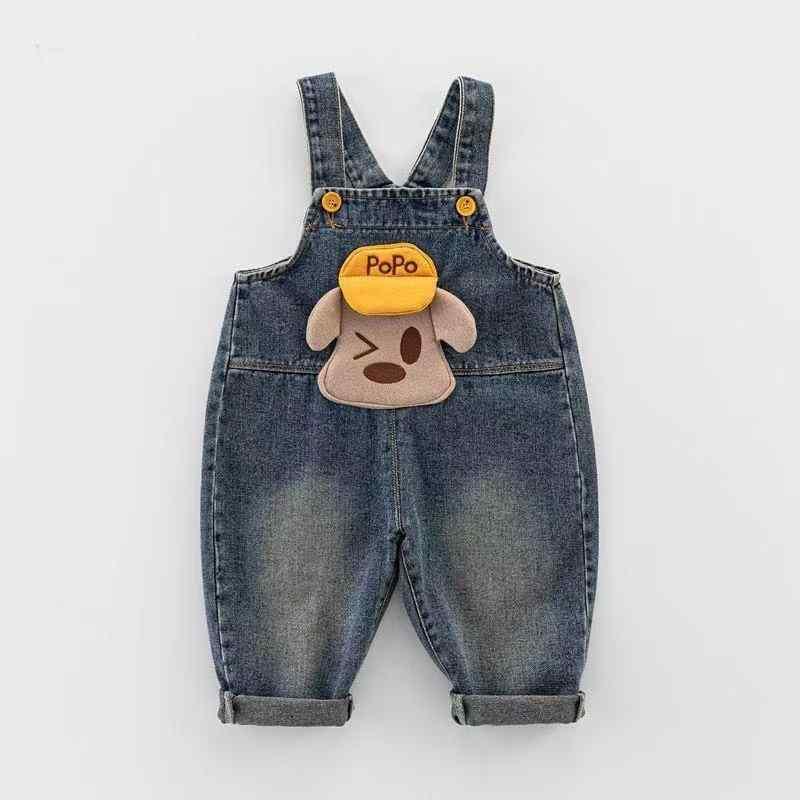 キッズ ベビー ジーンズ サロペットパンツ コットン ロングパンツ 春秋 男女兼用 子供服 デニム オーバーオール チェック柄 カートゥーン ミディアムウエスト 73CM 80cm 90cm 100cm 110cm 120cm