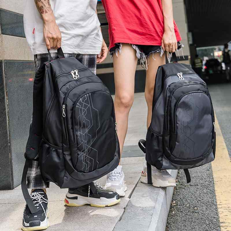 リュックサック レディース メンズ オックスフォード 撥水 耐摩耗 通勤 通学 旅行 ブラック グレー バイカラー クール