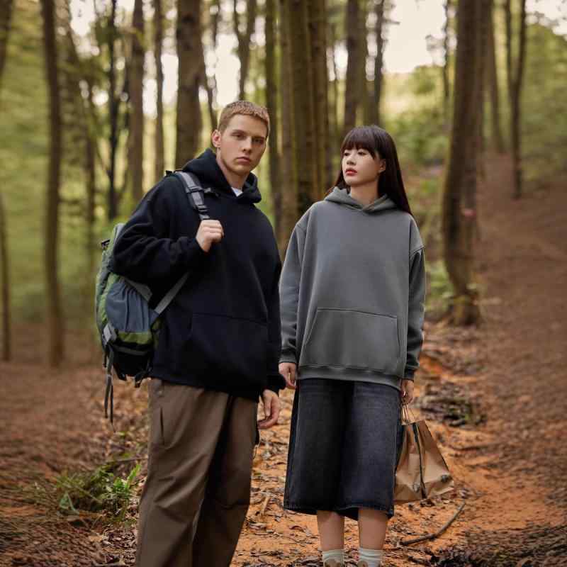パーカー メンズ 秋冬 ヘビーウェイト 裏起毛 ボンネット付き添い人 ティーシャツ 無地 ゆったり 厚地の外套大きさ 落っこちる肩部 心地よい 表どおり スポーティー アメカジ 白 黒 グレージュ 赤銅色 カーキ 青色