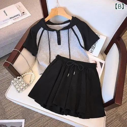 子供用セットアップ ガールズ 夏物 半袖 短パン 薄手 2点セット ピンク系 ブラック コーヒー色 普段着 部屋着
