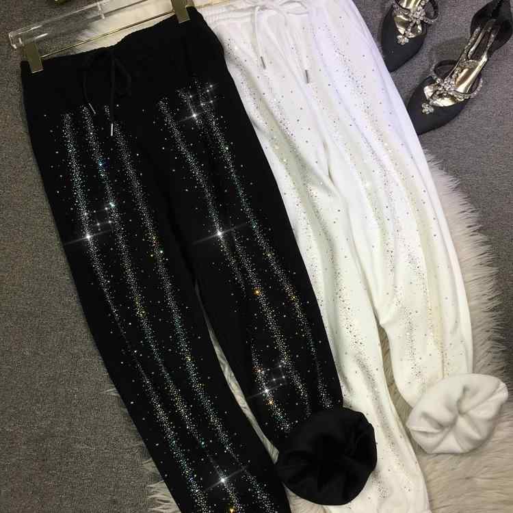 パンツ レディース 大きいサイズ 裏起毛 スウェットパンツ 高身長 ハイウエスト 伸縮性 スポーティー 普段使い ブラック系