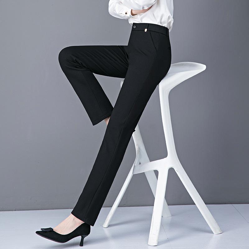 パンツ レディース 大きいサイズ ゆったり ストレート 通勤 高見え ズボン 黒 紺 春夏 秋冬 体型カバー 着痩せ