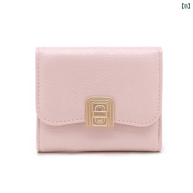 財布 レディース ミニ財布 多機能 大容量 かわいい コンパクト ウォレット カード入れ 小銭入れ 札入れ シンプル おしゃれ 女性用 黒 ピンク 青 茶 ベージュ シルバー