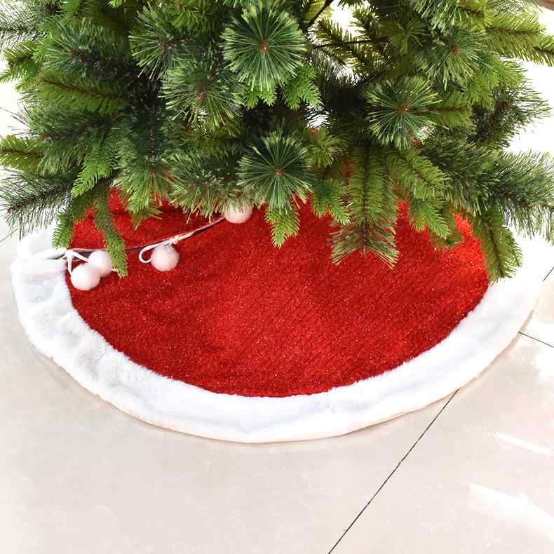 ヨーロッパ樅 スコート クリスマス 飾りつけ 円型 差しわたし1m 赤いこと 白いこと 布製 あずま屋スコート 天然木スコート(x500)