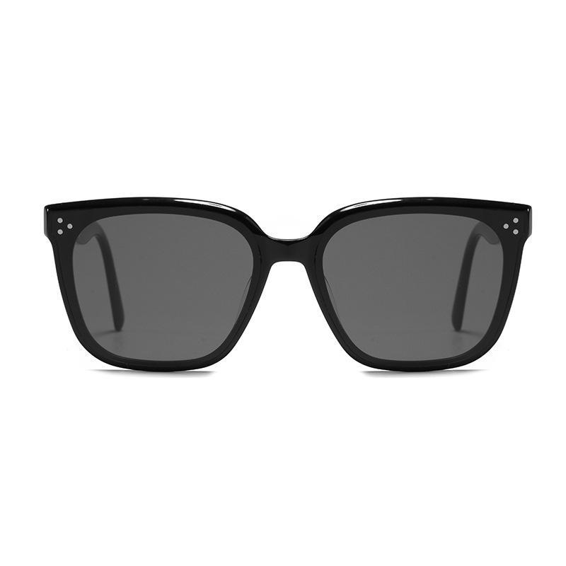 サングラス レディース メンズ ファッション UVカット ブラック 黒縁 スクエア型 ドライブ 紫外線対策 アウトドア