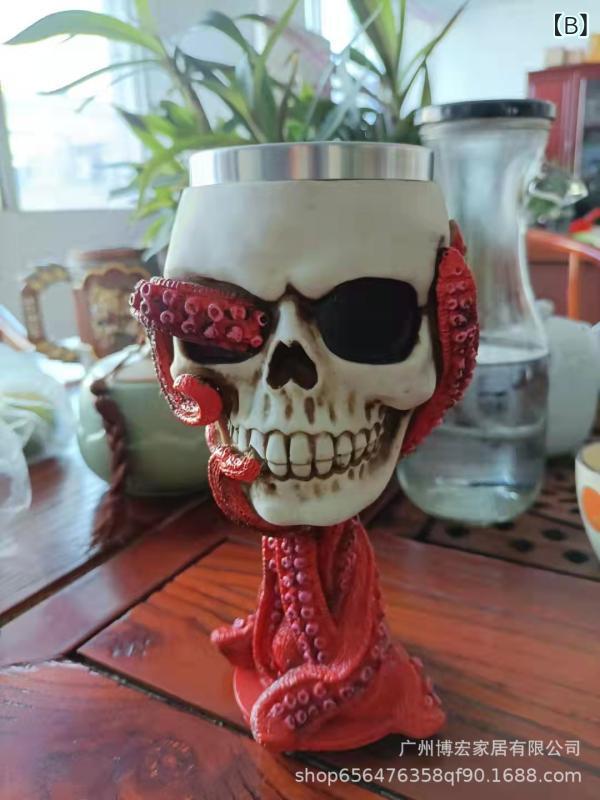 楽天市場】ドクロカップ 2点セットドクロコップ クリスタルドクロ