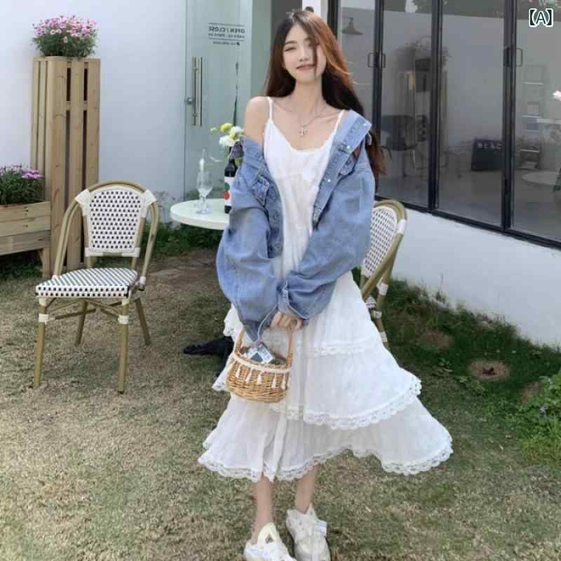 ワンピース 女性用 夏 吊り帯 長丈 純欲風 気質 甘美 涼感 ポリエステル 菱形柄 プリーツ加工 無袖 高領 ゆったり腰 フリル セットアップ セット 単品 トップス スカート ブラウス ドレス ロングドレス ビーチドレス リゾートドレス 通勤 休日