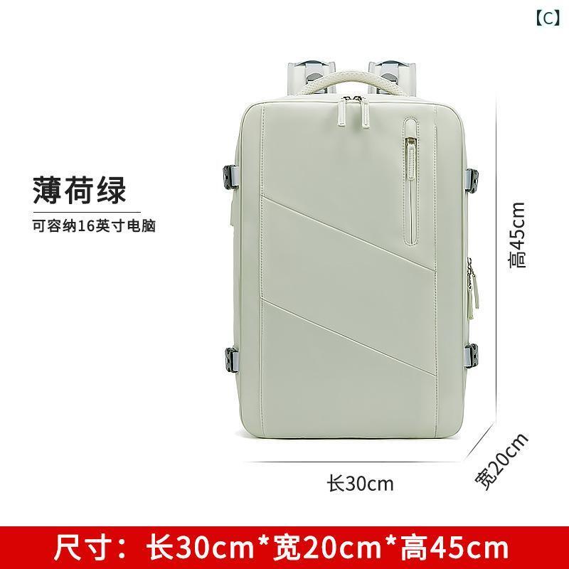 背嚢 メンズ レディース 大静電容量 軽さ 撥水 うしろ側容器に並べる 心地好い 旅する 出張 16inマイコン納める能力のある 耐摩耗性 デイパック 36～55L アウトドア 普段使い走り 通気性 肩 厄介なもの助け出す 黒 紫 カーキ ペパーミント緑であること ともし火薄墨色