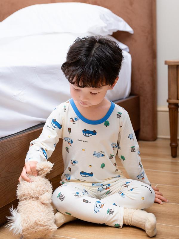 子供用ルームウェア 上下セット 春秋 男女兼用 子供服 コットン パジャマ かわいい アニマルプリント 部屋着 90cm 100cm 110cm 120cm 130cm 140cm 150cm 4,565円
