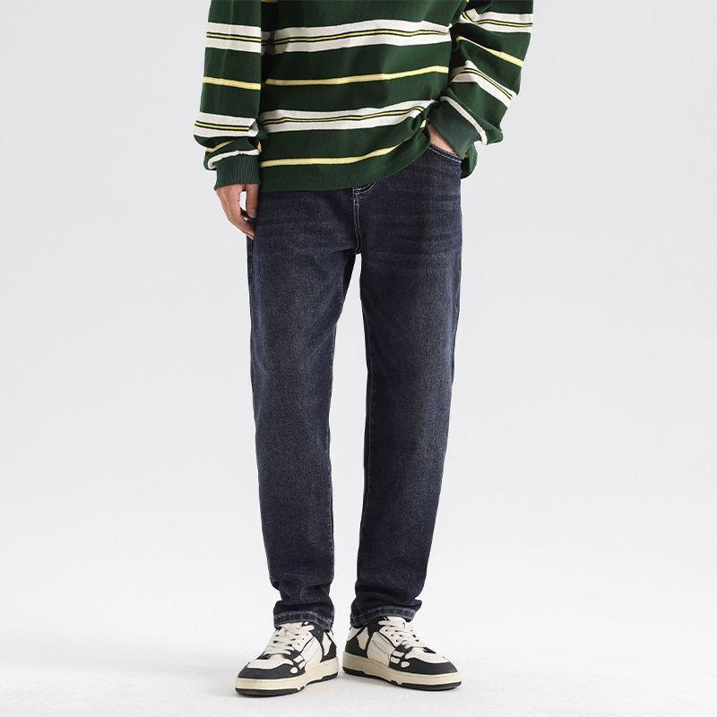 ジーンズ メンズ テーパード デニムパンツ ストレッチ ロングパンツ 春秋 伸縮性 普段使い カジュアルスタイル 5,324円