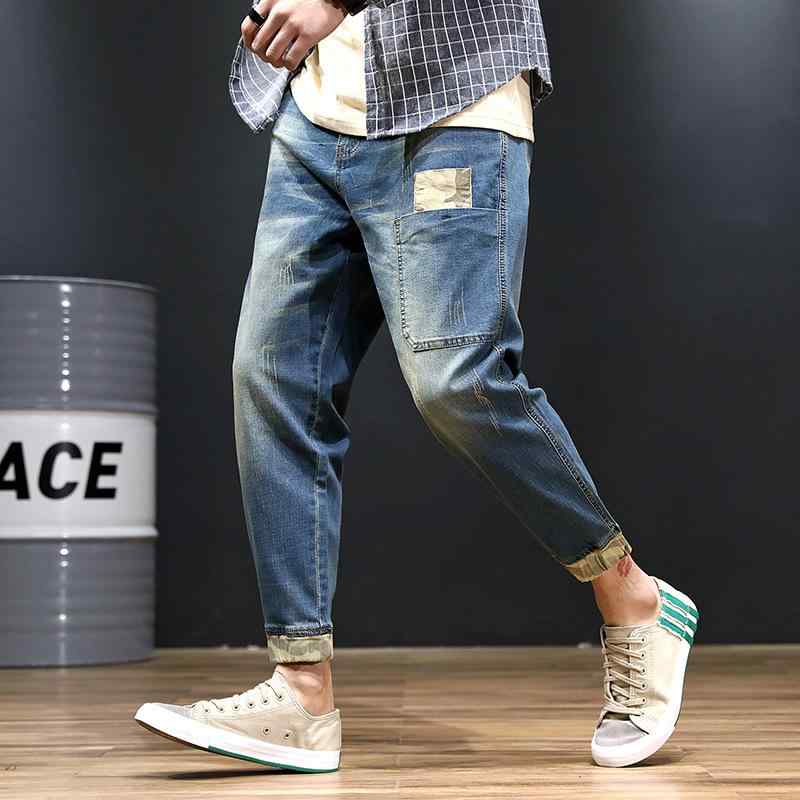 ジーンズ メンズ 大きいサイズ ゆったり ストレート ストレッチ デニムパンツ 男性用 ジーパン ウォッシュ加工 ブルージーンズ ブラックジーンズ 伸縮性 中厚手 普段使い カジュアル