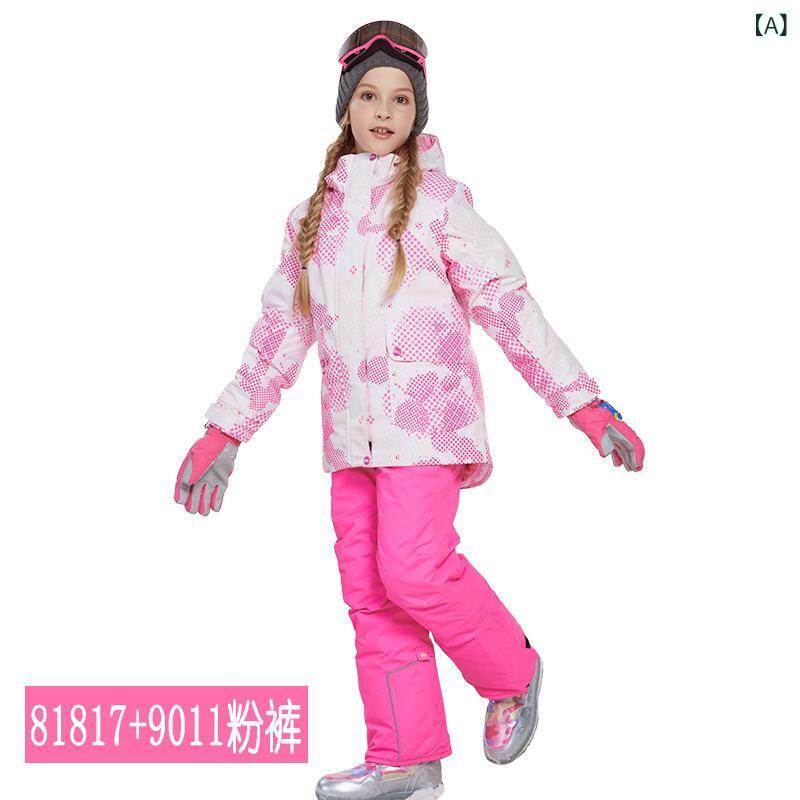 スキーウェア キッズ 子供用 防寒着 セットアップ 撥水 防風 上下セット アウトドア スポーツ 登山 雪遊び 男の子 女の子 中綿入り ポリエステル｜トミーショップ 店