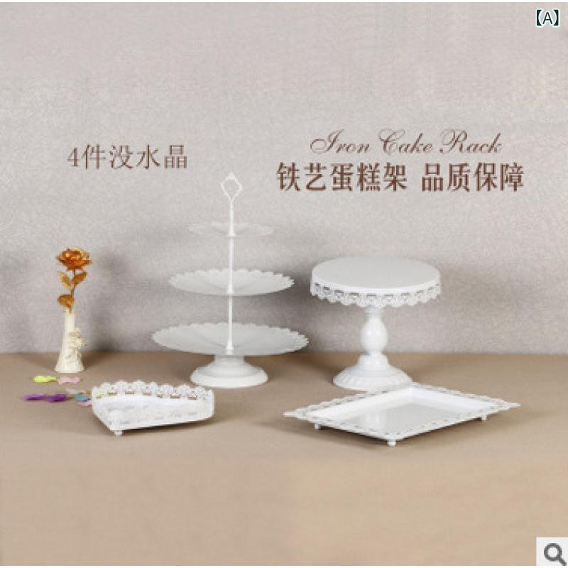 ケーキスタンド 12点セット レース デコレーション デザート台 結婚式 ウェディング 白 ホワイト